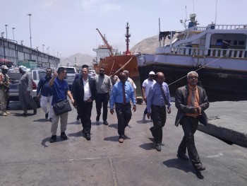 Chinese Sinosteel Investment Company visited Yemen Arabian Sea Port Corporation