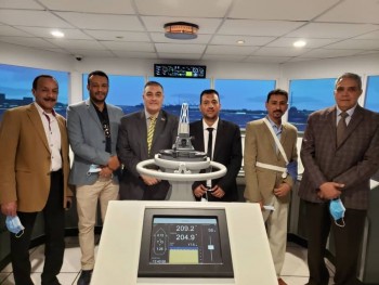 زيارة ممثلي مؤسسة موانئ البحر العربي اليمنية لمركز البحوث والاستشارات لقطاع النقل البحري