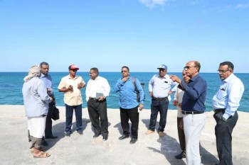 Chairman of the Board of Directors of theYASPC reviews the results of his visit to Socotra Port