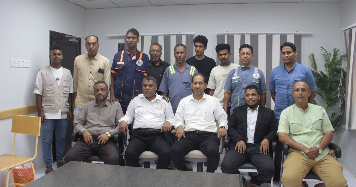 اختتام دورة "أساسيات الهندسة البحرية ومحركات الديزل" بالمركز البحري للتدريب بمؤسسة موانئ البحر العربي (صور)